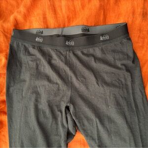 REI Black womens Base Layer Underwear Bottoms